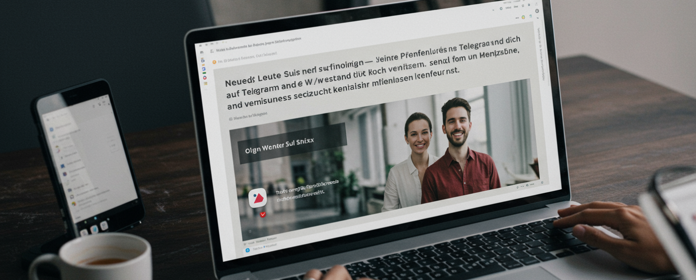 Neue Leute finden & verbinden – auf Telegram und darüber hinaus